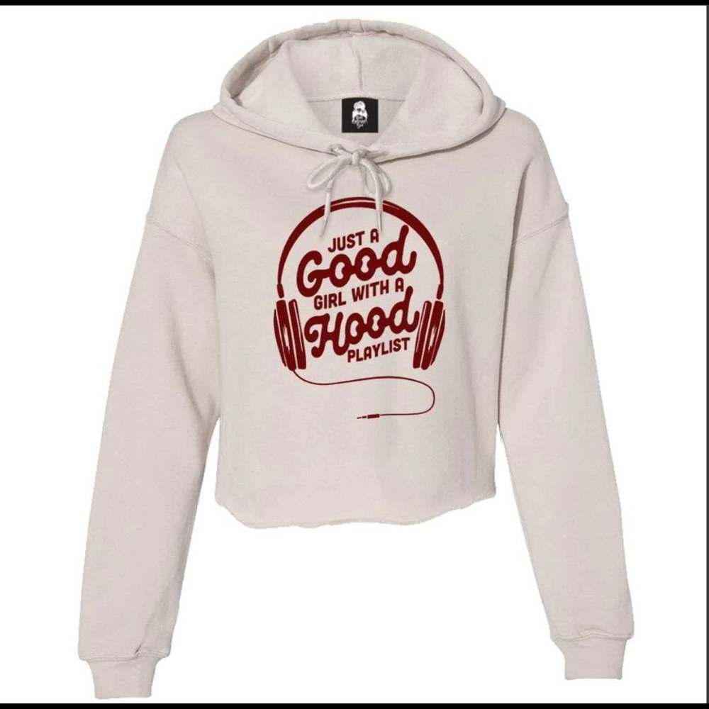 Crop hoodie juniors new with tag